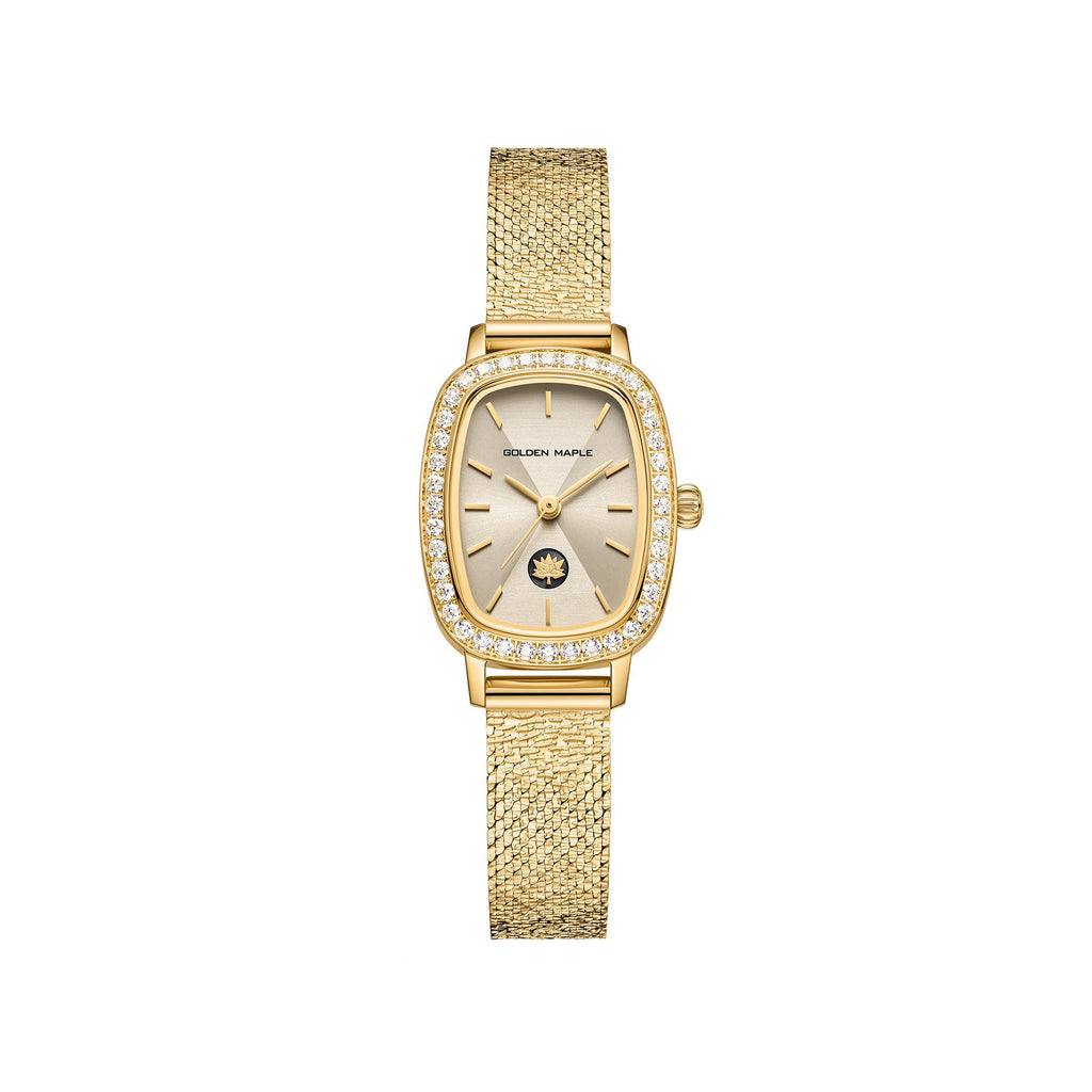 GOLDEN MAPLE Dainty Watches for Women - Gold