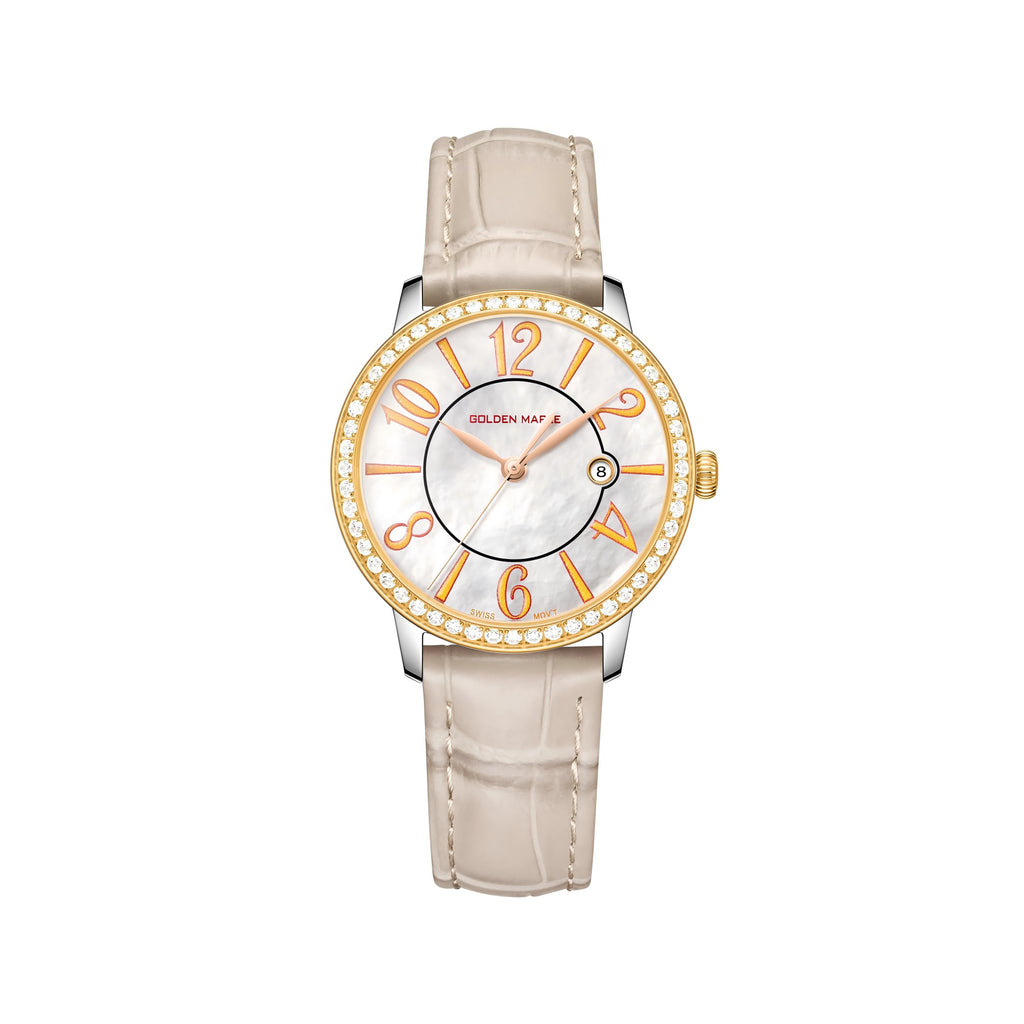Classic Women's Watch - Beige