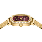 GOLDEN MAPLE Dainty Watches for Women - Coffee