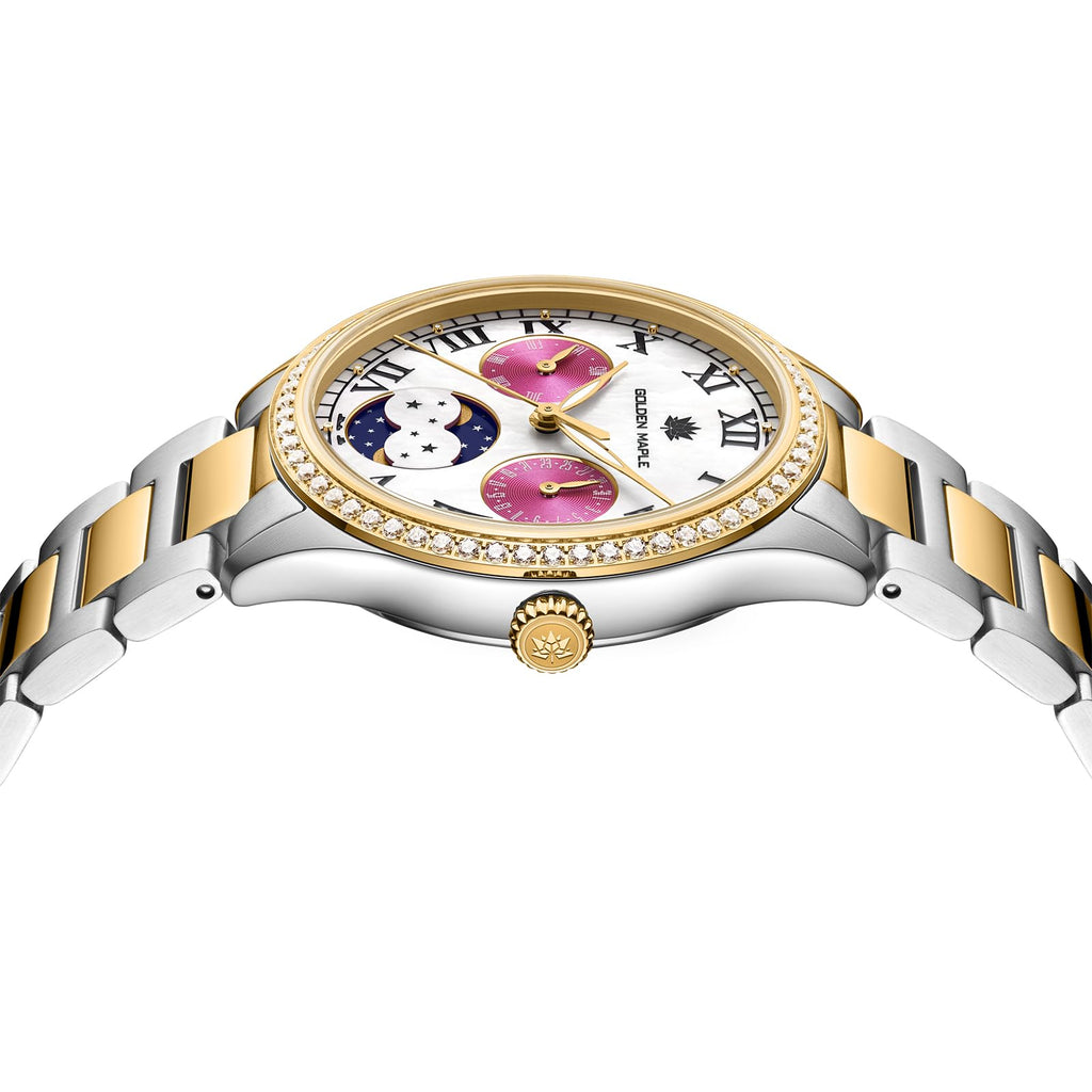 GOLDEN MAPLE Luxury Watch -  Two-tone