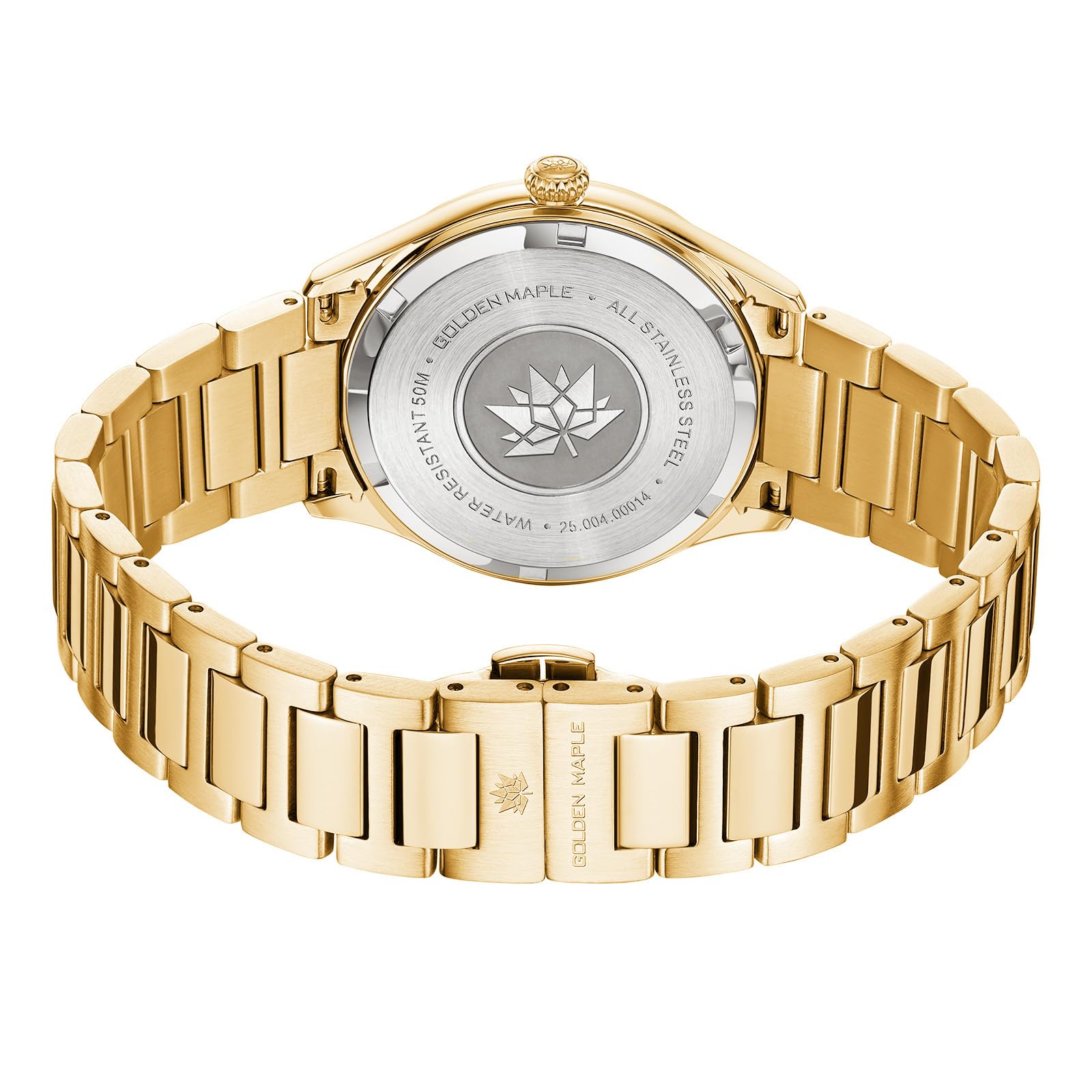 GOLDEN MAPLE Luxury Watch -  Gold