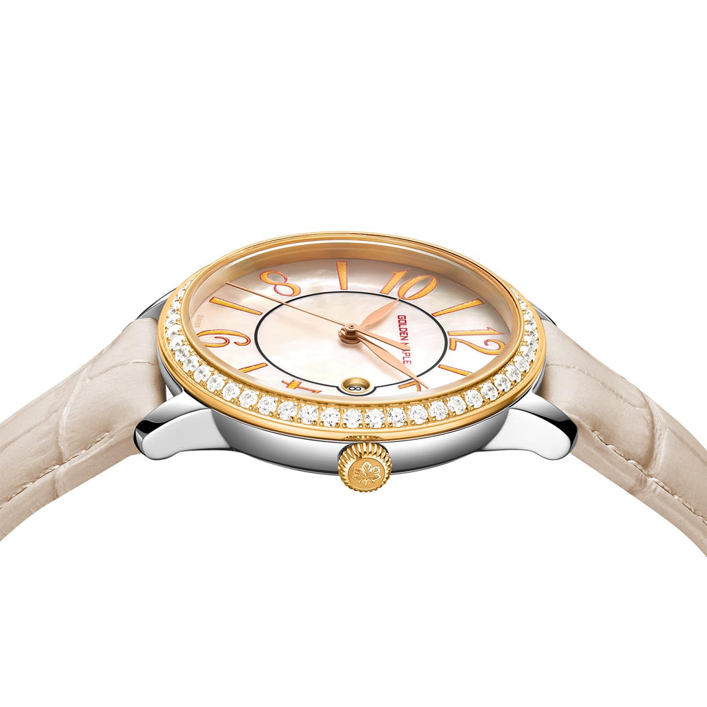 Classic Women's Watch - Beige