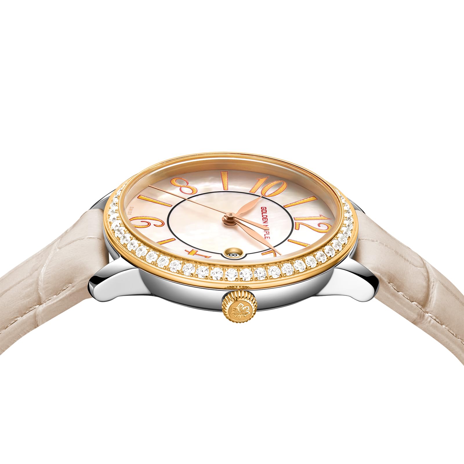 Classic Women's Watch - Beige