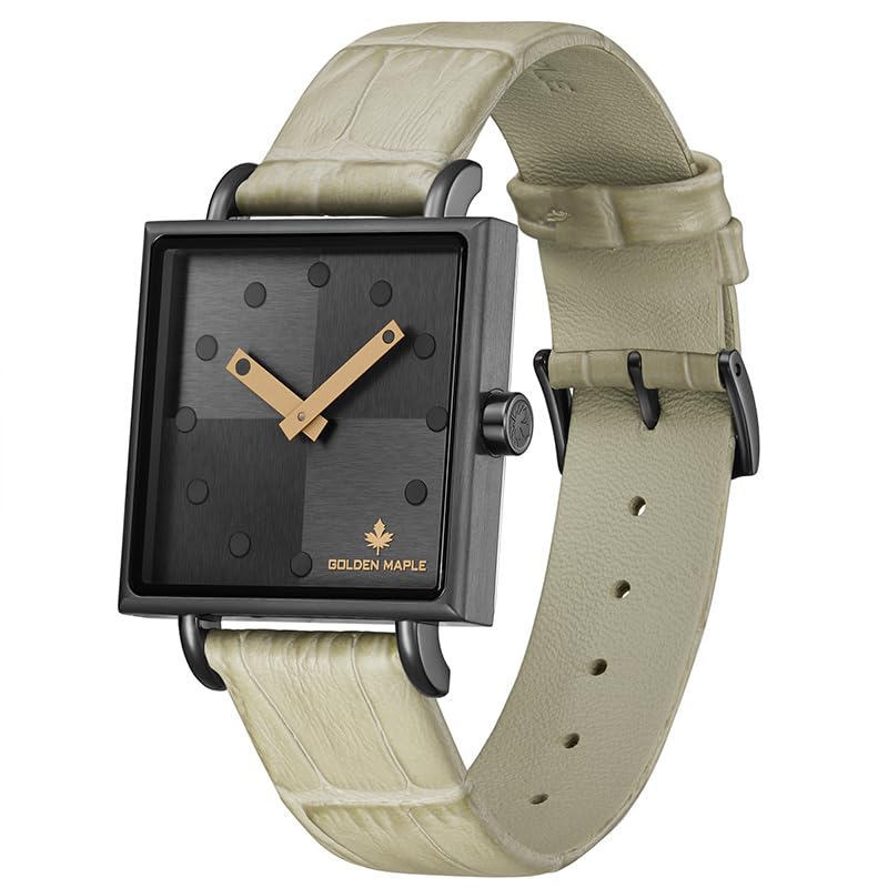 Golden Maple （GM） Facet Women's Watch -  Gray/Gray