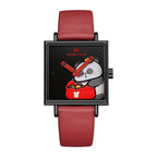 Golden Maple （GM） Facet Women's Watch -  White