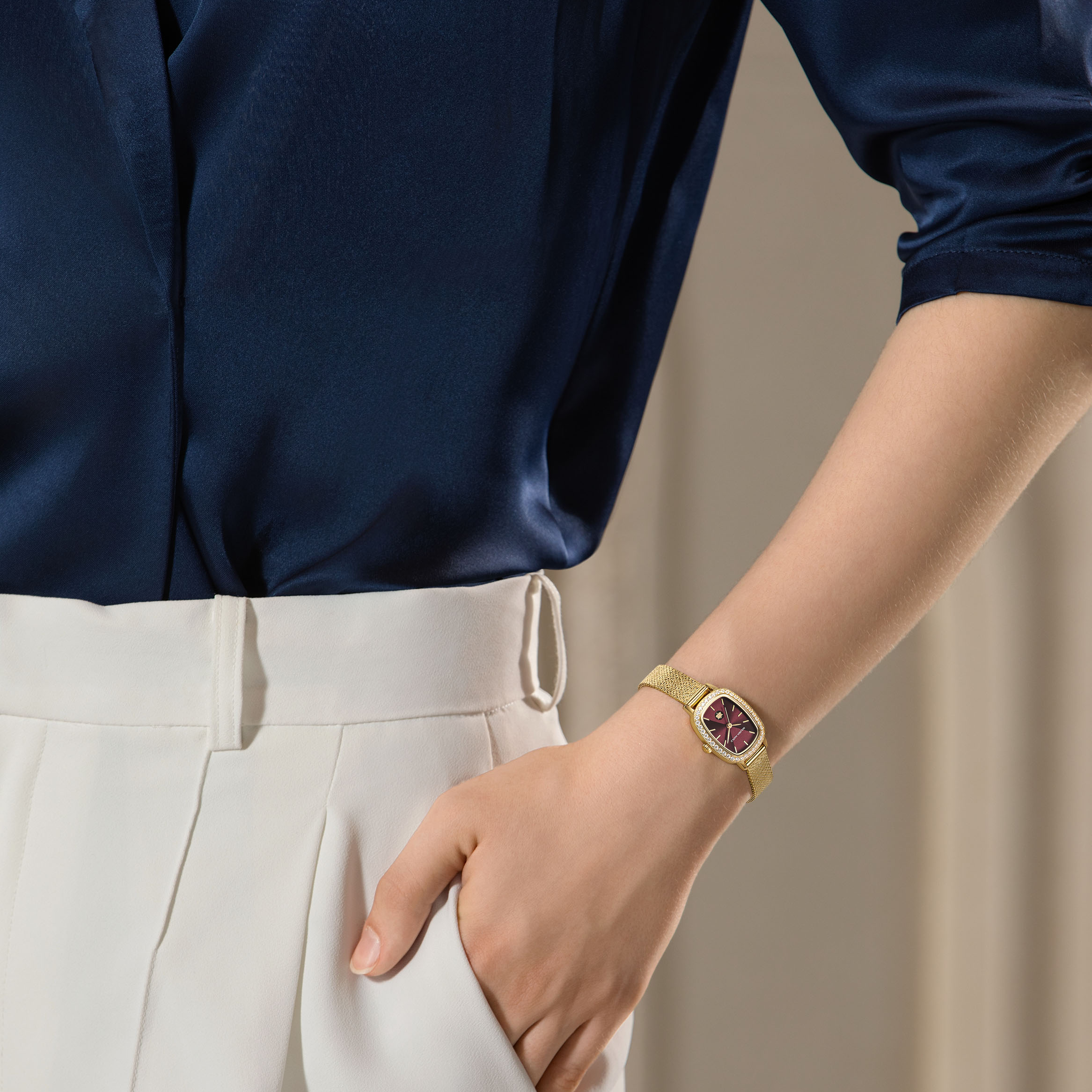 Golden Maple （GM）Gala Women's Watch - Coffee