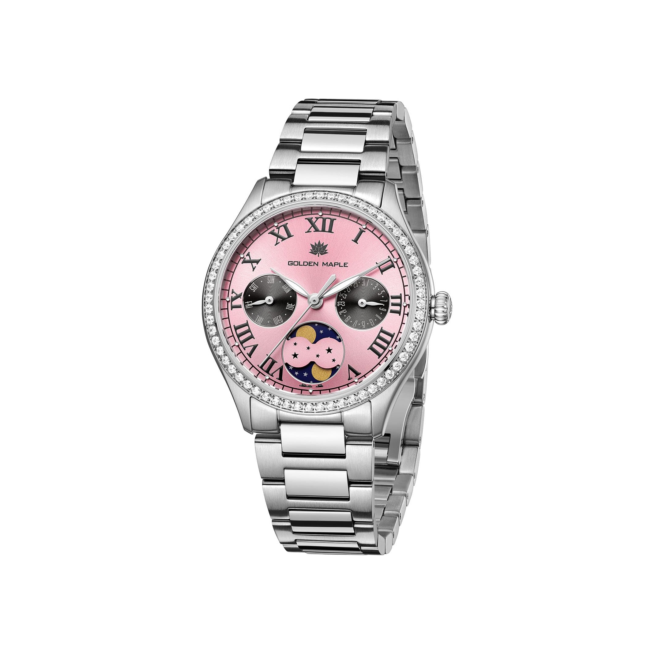 Golden Maple （GM）Lynx Women's Watch - Pink