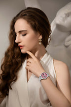 Golden Maple （GM）Lynx Women's Watch - Pink