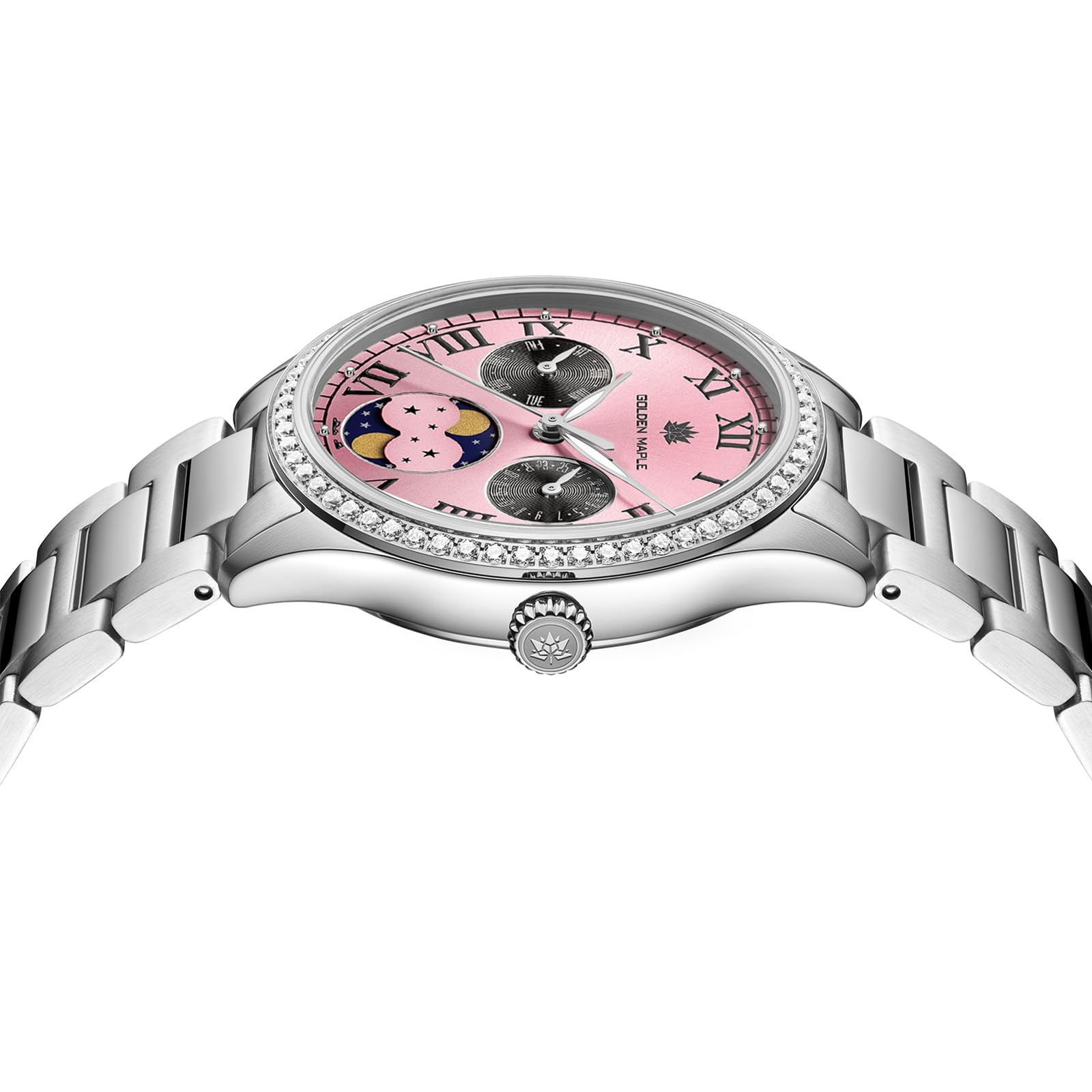 Golden Maple （GM）Lynx Women's Watch - Pink