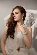 Golden Maple （GM） Lynx Women's Watch -  Two-tone