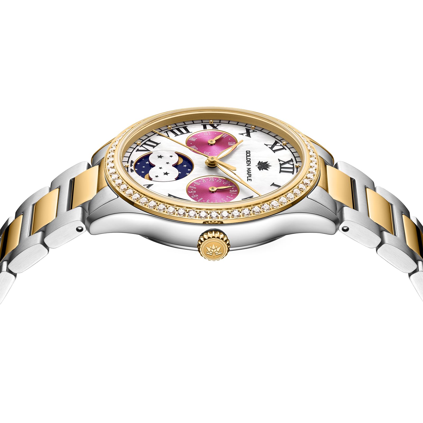 Golden Maple （GM） Lynx Women's Watch -  Two-tone