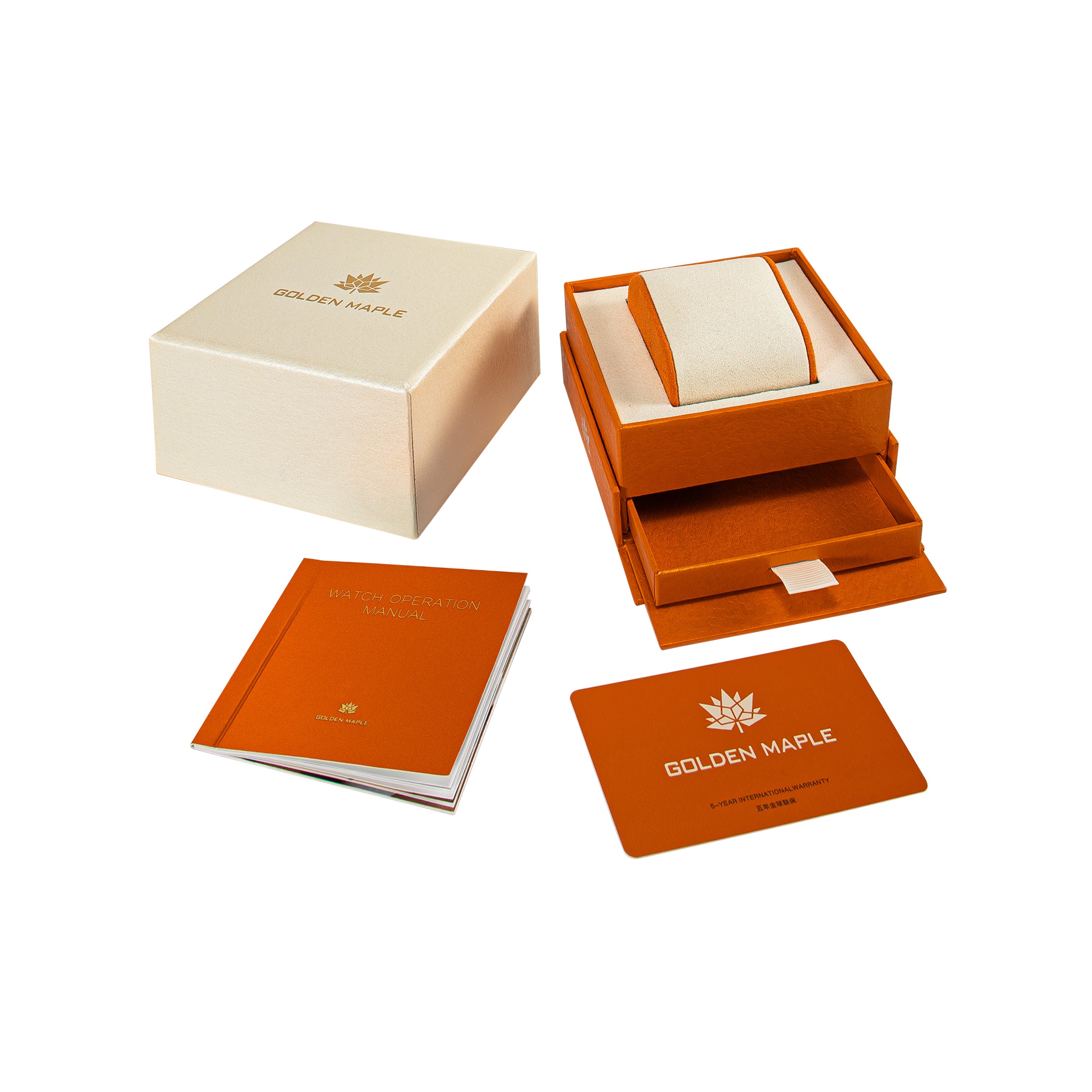 Golden Maple （GM）Gala Women's Watch - Gold