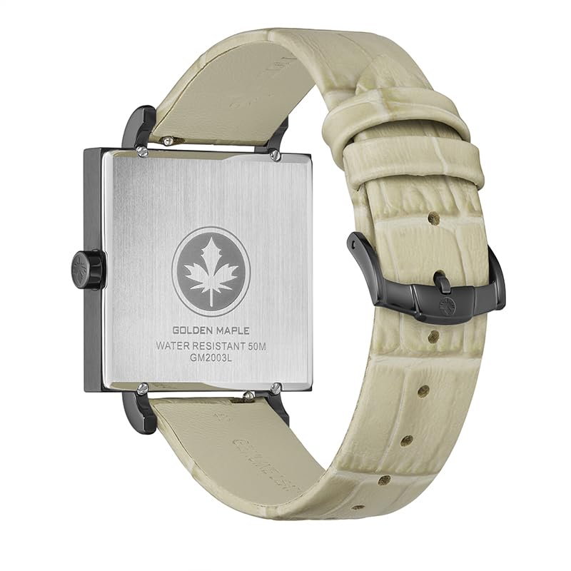 Gray Facet Women's Watch -  Golden Maple Facet Series