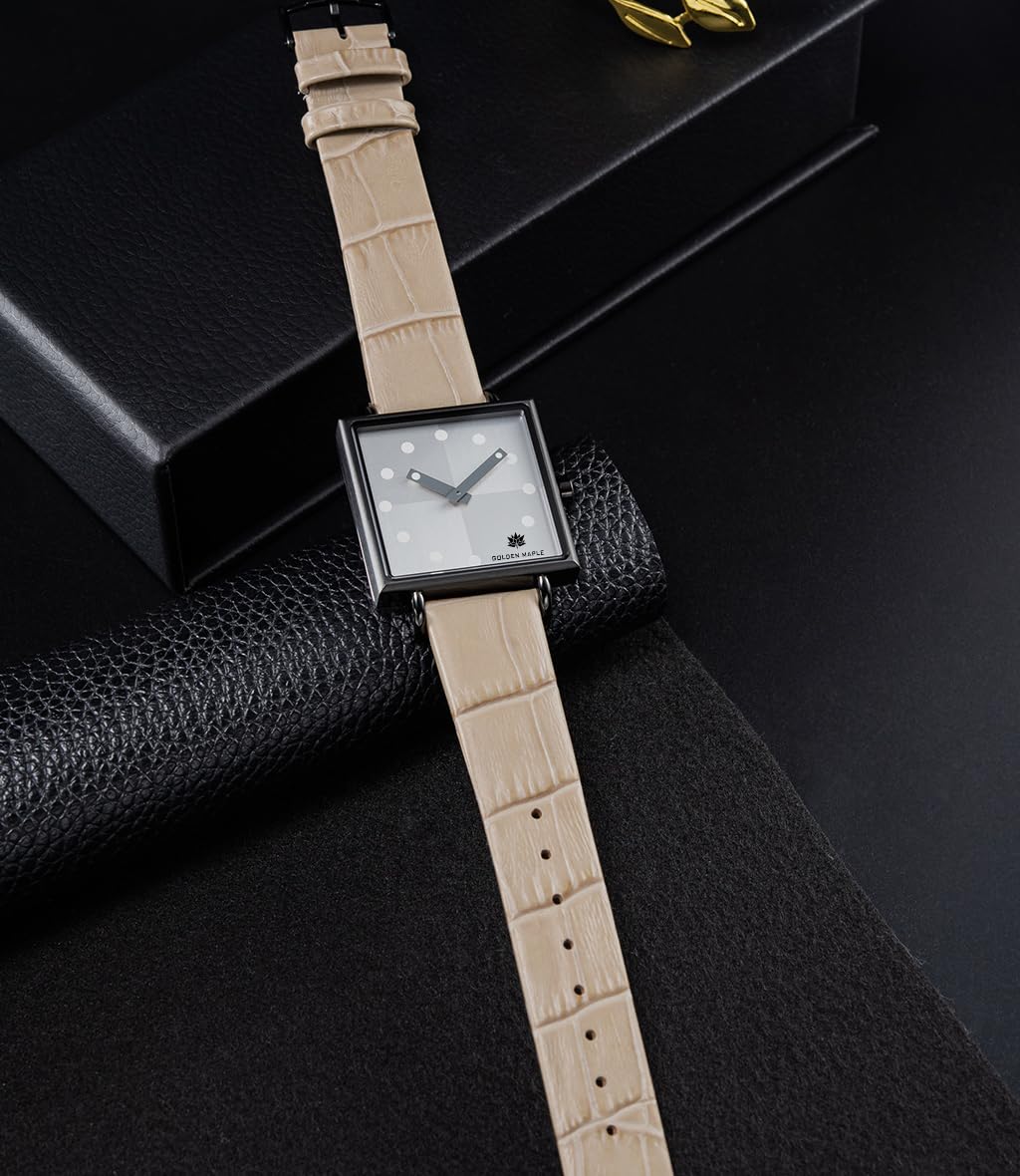 SQUARE Ⅲ SERIES Watch -  Gray/White