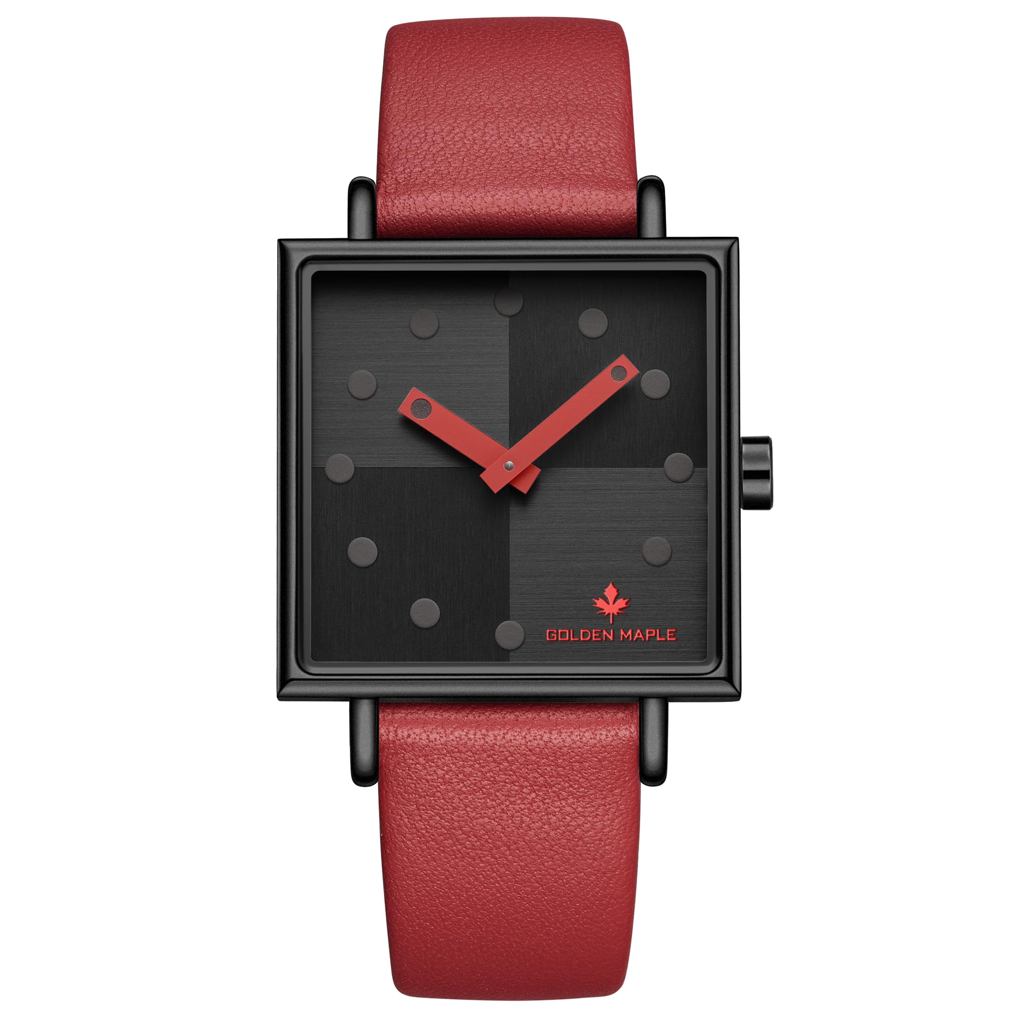SQUARE Ⅲ SERIES Watch -  Red/Black