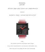 SQUARE Ⅲ SERIES Watch -  Red/Black