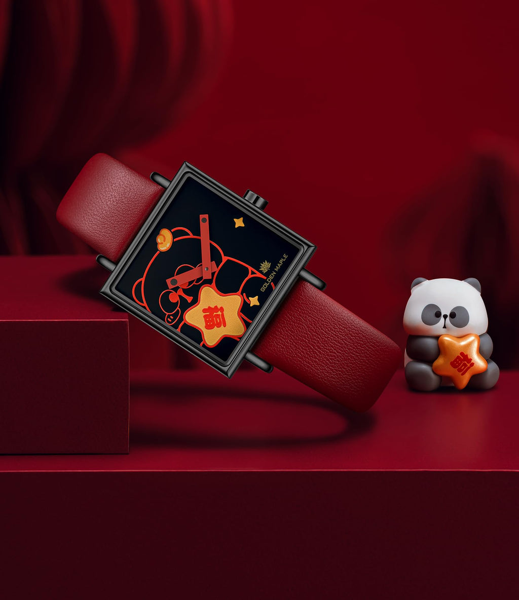 SQUARE Ⅲ SERIES Watch -  Red