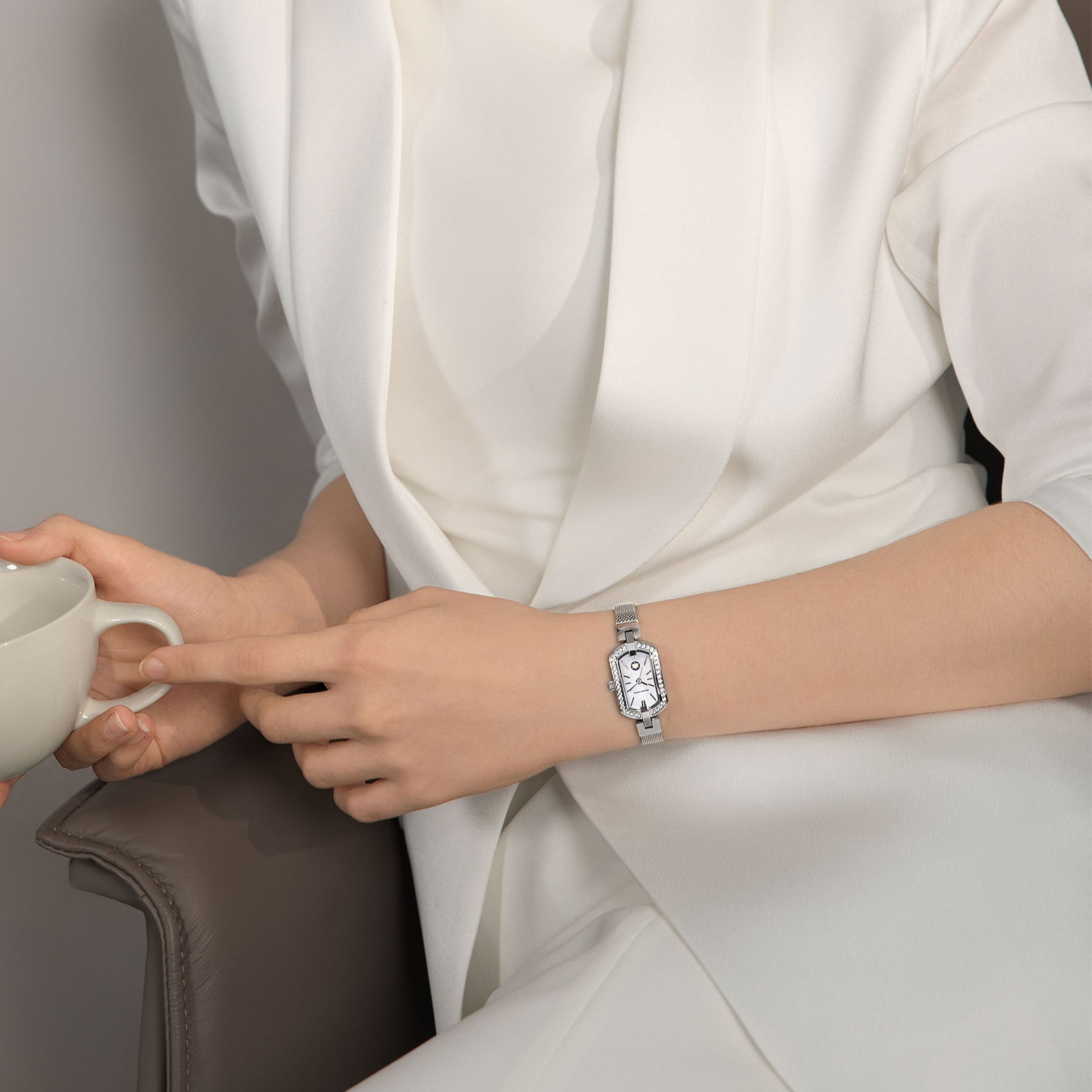 Silver Beacon Women's Watch - Golden Maple Beacon Series