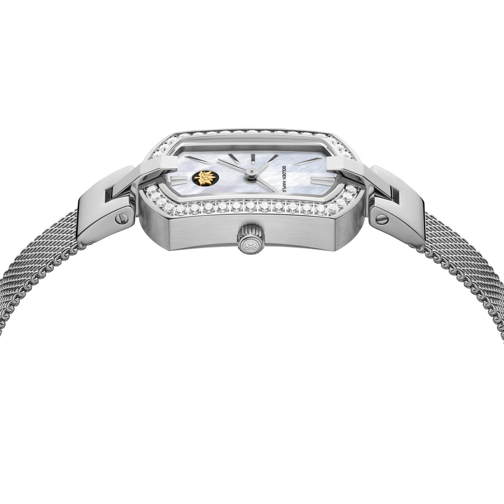 Silver Beacon Women's Watch - Golden Maple Beacon Series