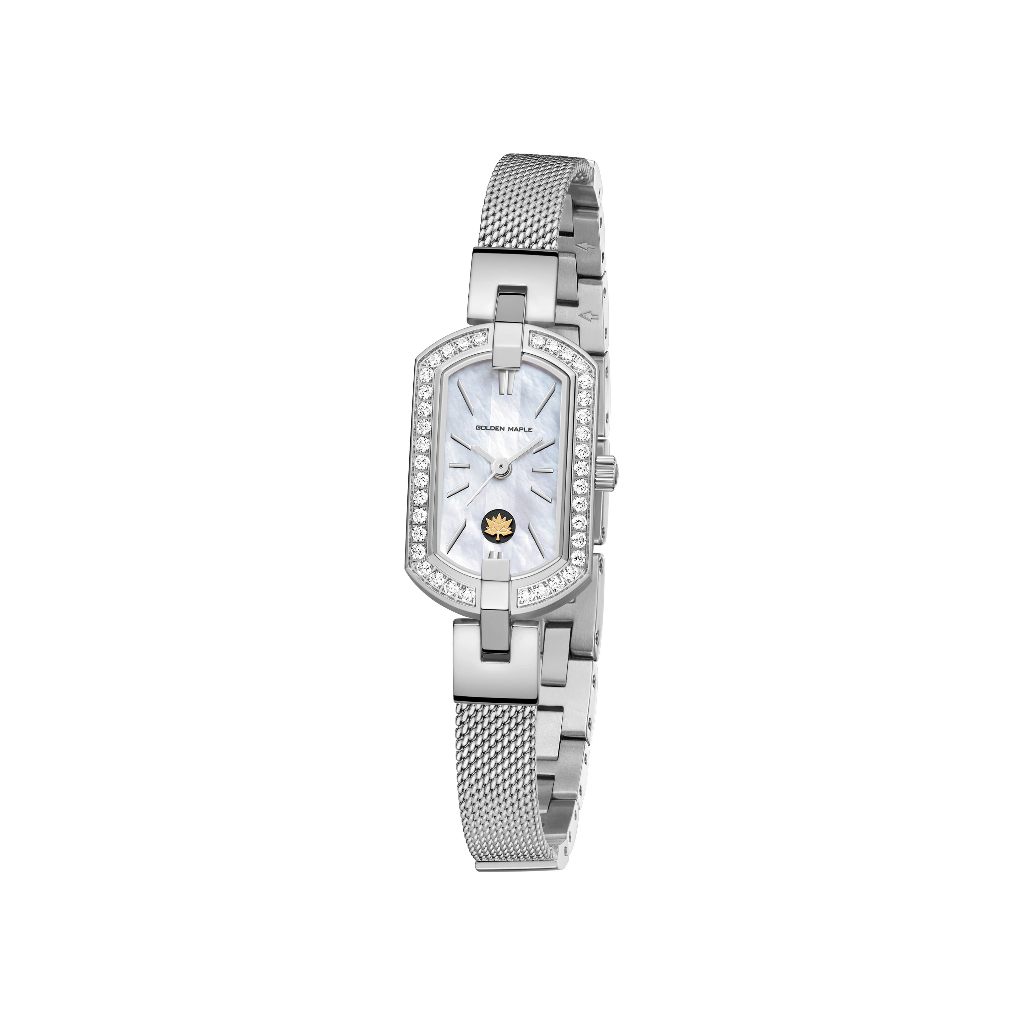 Silver Beacon Women's Watch - Golden Maple Beacon Series