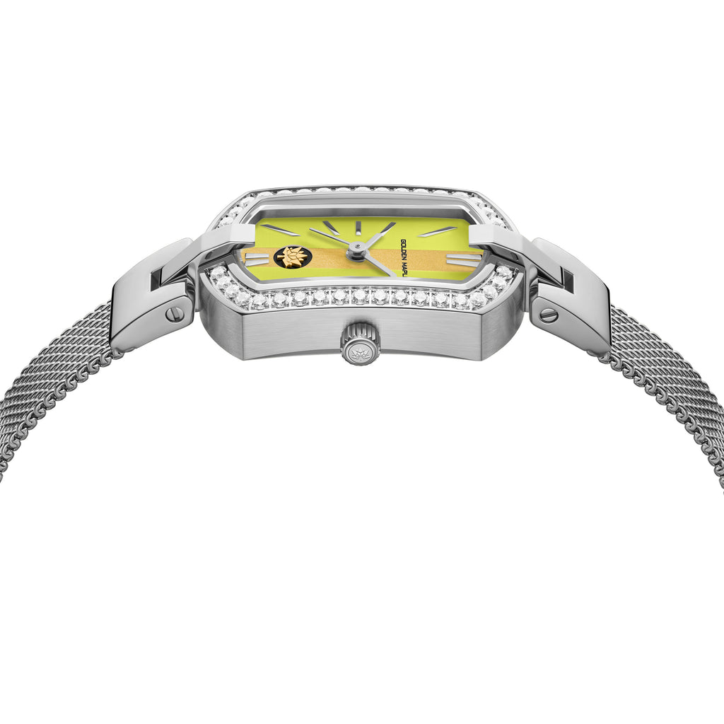 Yellow Beacon Women's Watch - Golden Maple Beacon Series